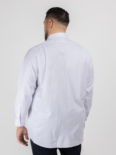 Chemise Max Double Retors Capel Grande Taille blanc homme grande taille - Capelstore