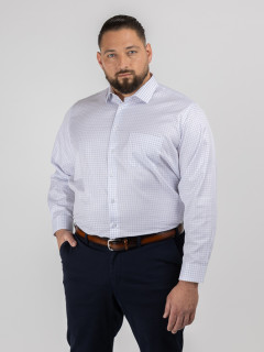 Chemise Max Double Retors Capel Grande Taille blanc homme grande taille - Capelstore