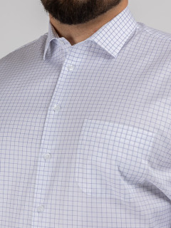 Chemise Max Double Retors Capel Grande Taille blanc homme grande taille - Capelstore