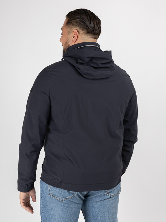 Blouson Flexicity Bugatti Grande Taille marine homme grande taille - Capelstore