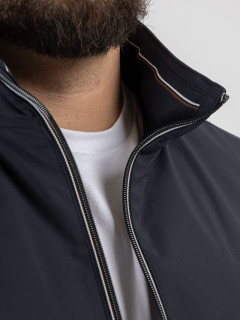 Blouson Flexicity Bugatti Grande Taille marine homme grande taille - Capelstore