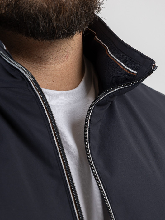 Blouson Flexicity Bugatti Grande Taille marine homme grande taille - Capelstore