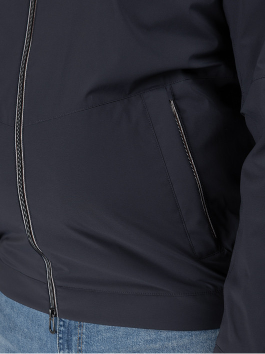 Blouson Flexicity Bugatti Grande Taille marine homme grande taille - Capelstore