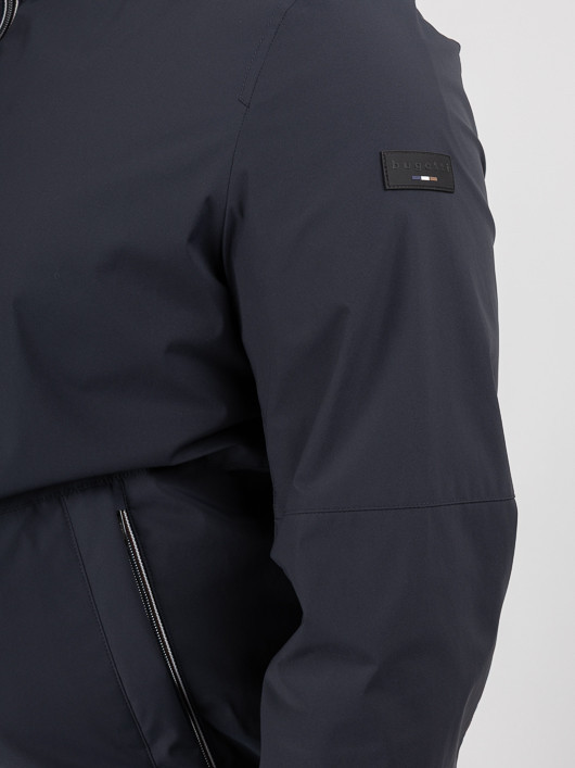 Blouson Flexicity Bugatti Grande Taille marine homme grande taille - Capelstore