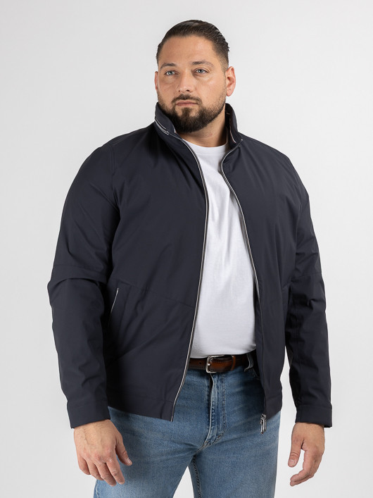 Blouson Flexicity Bugatti Grande Taille marine homme grande taille - Capelstore