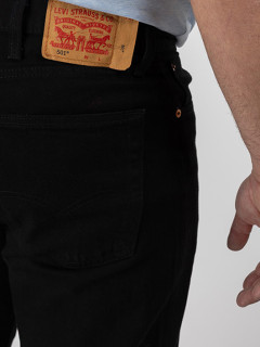 Jean 501 Levi's Listless Grande Taille noir homme grande taille - Capelstore