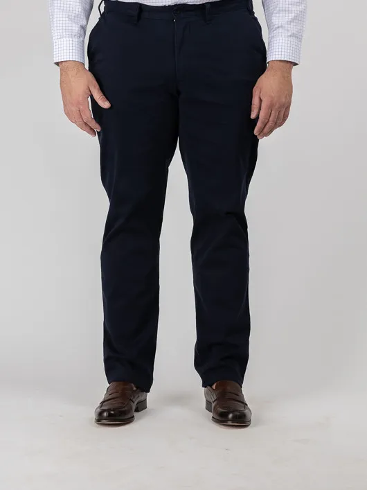 Chino Marine Tommy Hilfiger Grande Taille marine homme grande taille - Capelstore