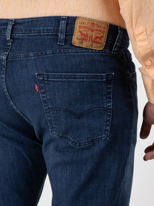 Jean 502 Levi's Myers Day Grande Taille bleu stone homme grande taille - Capelstore