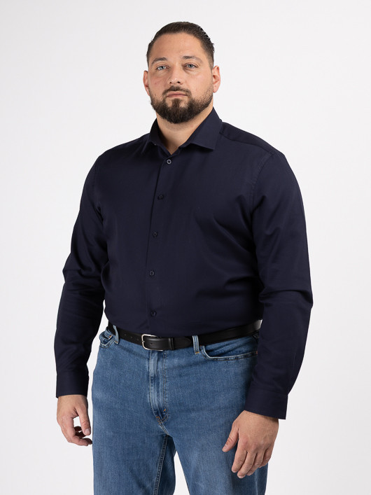 Chemise Marine Max/leo Capel Capel Grande Taille marine homme grande taille - Capelstore