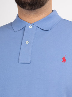 Polo Bleu Ralph Lauren Grande Taille bleu homme grande taille - Capelstore