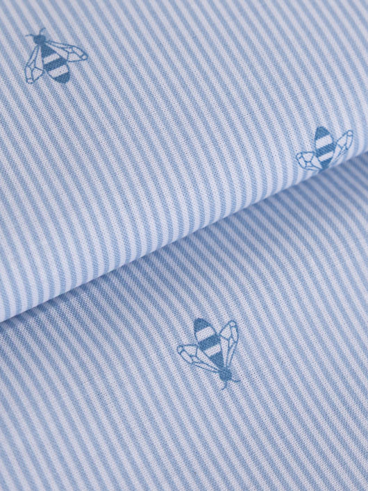 Pyjama Abeilles Derek Rose Grande Taille bleu homme grande taille - Capelstore