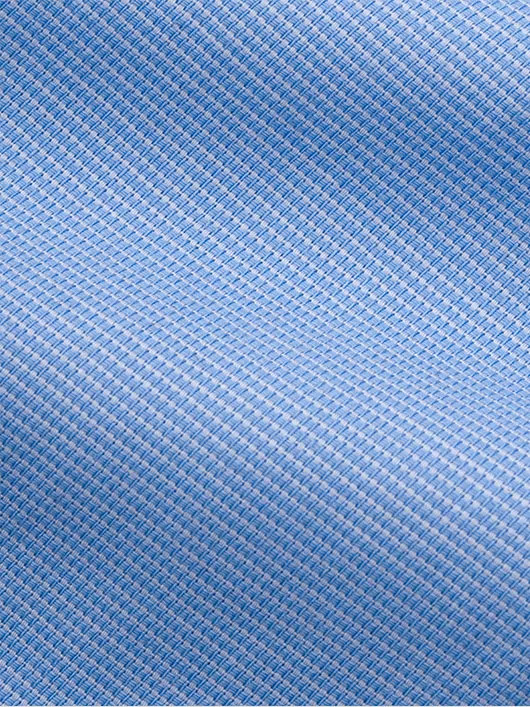 Chemise 100% coton dobby ciel homme grande taille | Capel