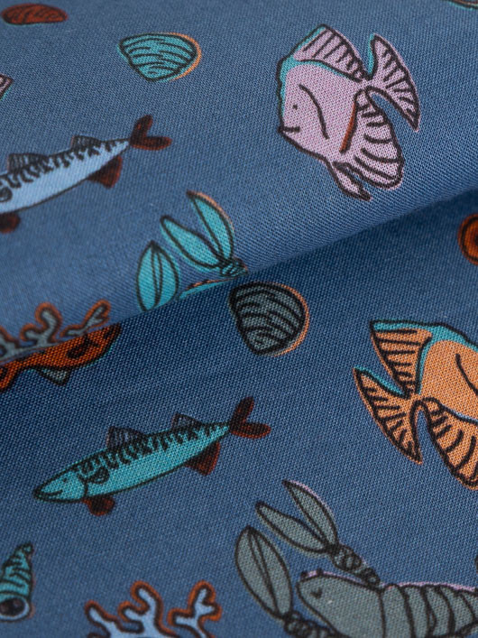 Calecon Poissons Derek Rose Grande Taille bleu/multicolore homme grande taille - Capelstore
