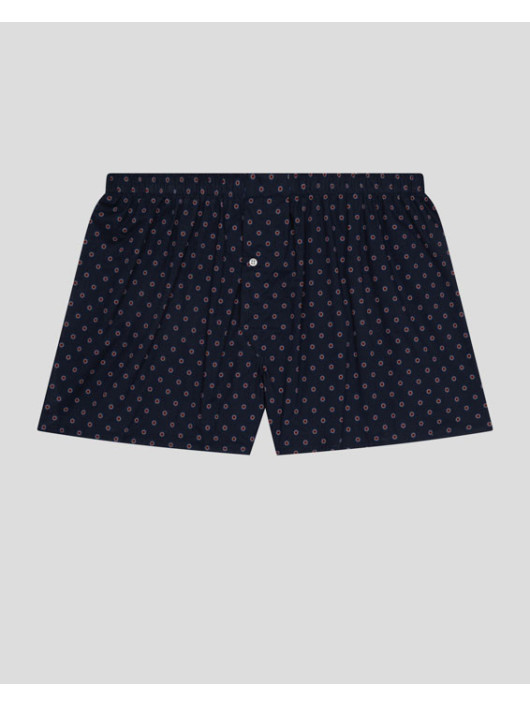 Calecon A Pois Derek Rose Grande Taille marine homme grande taille - Capelstore