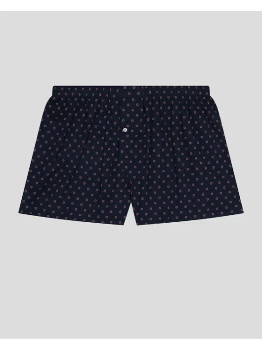 Calecon A Pois Derek Rose Grande Taille marine homme grande taille - Capelstore