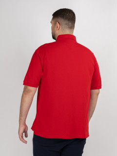 Polo Rouge Tommy Hilfiger Grande Taille rouge homme grande taille - Capelstore