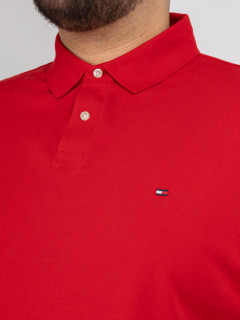 Polo Rouge Tommy Hilfiger Grande Taille rouge homme grande taille - Capelstore