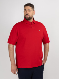 Polo Rouge Tommy Hilfiger Grande Taille rouge homme grande taille - Capelstore