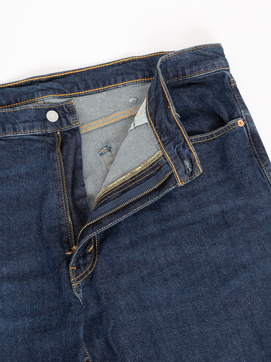 Jean 502 Levi's Clean Run Grande Taille bleu brut homme grande taille - Capelstore