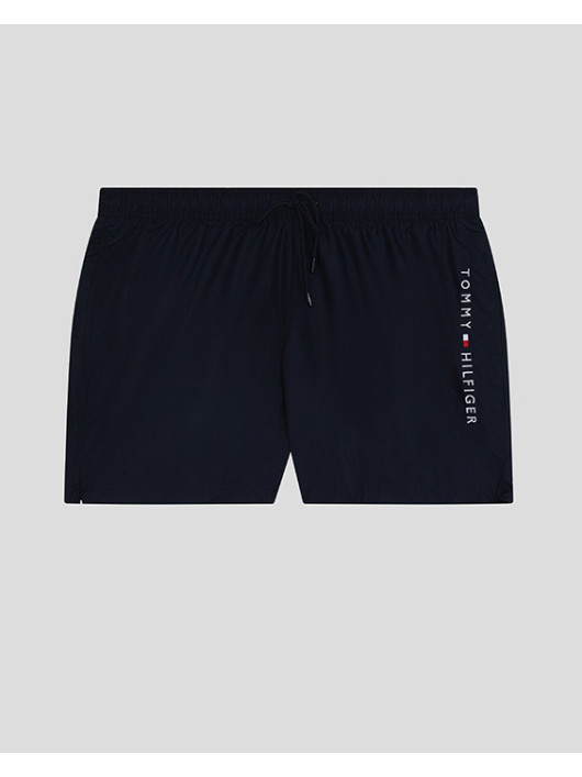 Maillot Bain Uni Marine Tommy Hilfiger Grande Taille marine homme grande taille - Capelstore