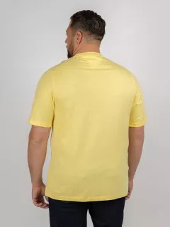 Tee-shirt Jaune Tommy Hilfiger Grande Taille jaune homme grande taille - Capelstore