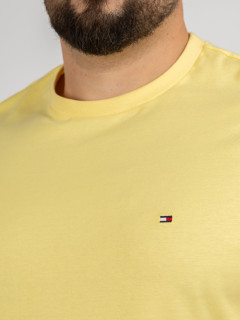 Tee-shirt Jaune Tommy Hilfiger Grande Taille jaune homme grande taille - Capelstore