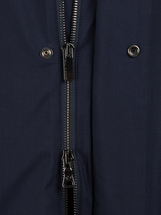 Parka Marine Tissu Loro Piana Paul & Shark Grande Taille marine homme grande taille - Capelstore