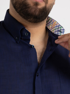 Chemisette Marine Paul & Shark Grande Taille marine homme grande taille - Capelstore