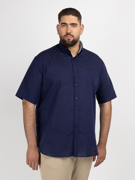 Chemisette Marine Paul & Shark Grande Taille marine homme grande taille - Capelstore