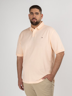 Polo Saumon Pastel Tommy Hilfiger Grande Taille saumon pastel homme grande taille - Capelstore