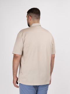 Polo Pique Beige Paul & Shark Grande Taille  homme grande taille - Capelstore
