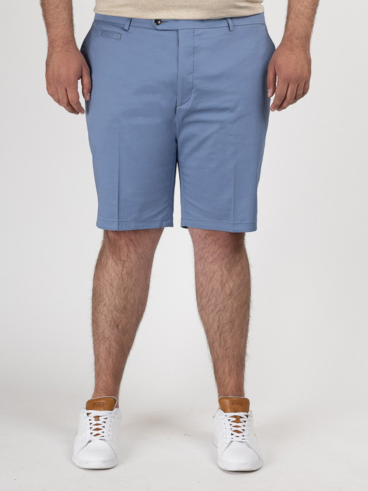 Bermuda Uni Bleu Capel Grande Taille bleu homme grande taille - Capelstore