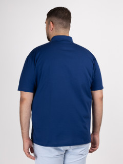 Polo Pique Navy Paul & Shark Grande Taille marine homme grande taille - Capelstore