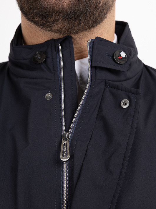 Parka Marine Bugatti Flexicity Grande Taille marine homme grande taille - Capelstore
