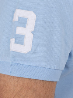 Polo Numero Ralph Lauren Grande Taille bleu ciel homme grande taille - Capelstore