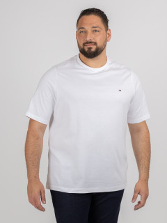 Tee-shirt Blanc Tommy Hilfiger Grande Taille blanc homme grande taille - Capelstore