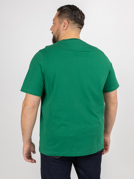 Tee-shirt Logo Brode Tommy Hilfiger Grande Taille vert homme grande taille - Capelstore