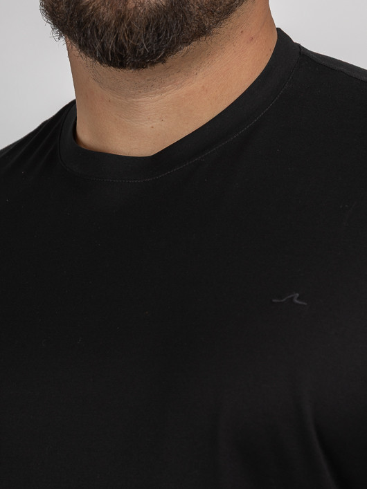Tee-shirt Noir Paul & Shark Grande Taille noir homme grande taille - Capelstore