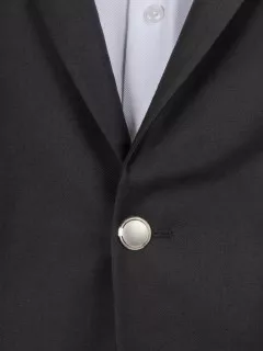 Blazer Noir Serge Pal Zileri Grande Taille noir homme grande taille - Capelstore
