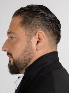 Blazer Noir Serge Pal Zileri Grande Taille noir homme grande taille - Capelstore