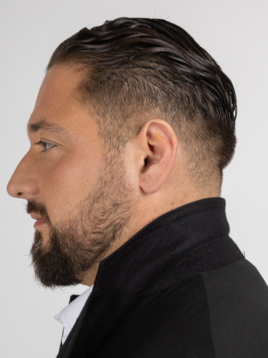 Blazer Noir Serge Pal Zileri Grande Taille noir homme grande taille - Capelstore