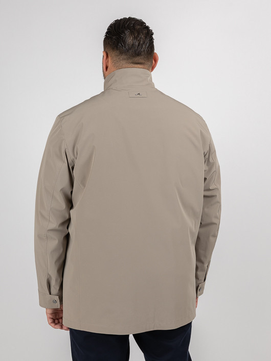 Parka Caban Beige Paul& Shark Grande Taille beige homme grande taille - Capelstore