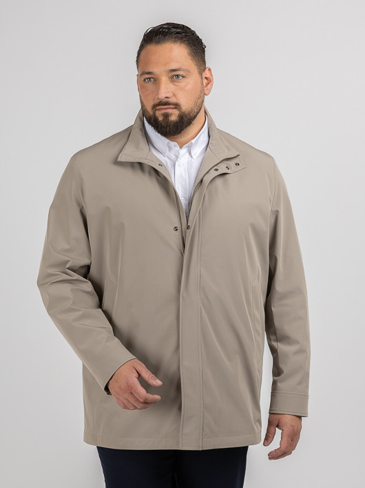 Parka Caban Beige Paul& Shark Grande Taille beige homme grande taille - Capelstore