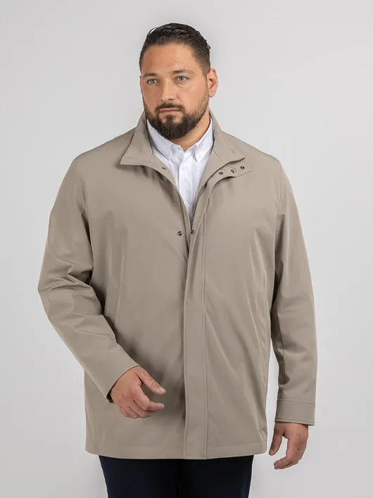 Parka Caban Beige Paul& Shark Grande Taille beige homme grande taille - Capelstore