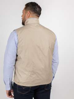 Blouson Sans Manches Beige Paul & Shark Grande Taille beige homme grande taille - Capelstore