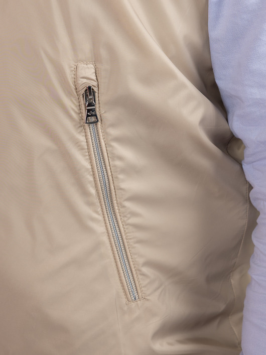 Blouson Sans Manches Beige Paul & Shark Grande Taille beige homme grande taille - Capelstore