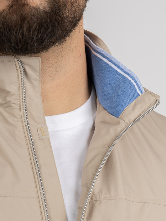 Blouson Ultra Light Paul&shark Grande Taille beige homme grande taille - Capelstore