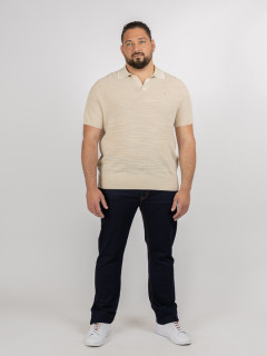 Polo Maille Beige Ralph Lauren Grande Taille beige homme grande taille - Capelstore