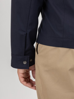 Blouson Tissu Loro Piana Paul & Shark Grande Taille marine homme grande taille - Capelstore