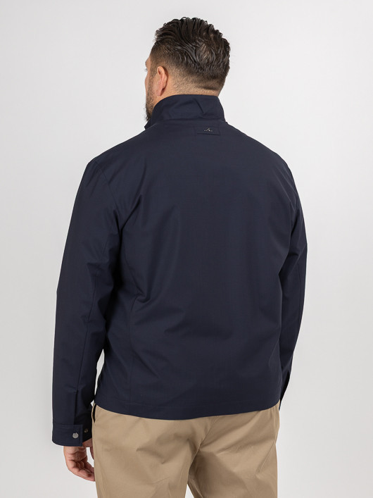 Blouson Tissu Loro Piana Paul & Shark Grande Taille marine homme grande taille - Capelstore